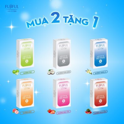 Nước Rửa Tay Diệt Khuẩn Dưỡng Da FUJIFUL - Combo 3 Hương Mới