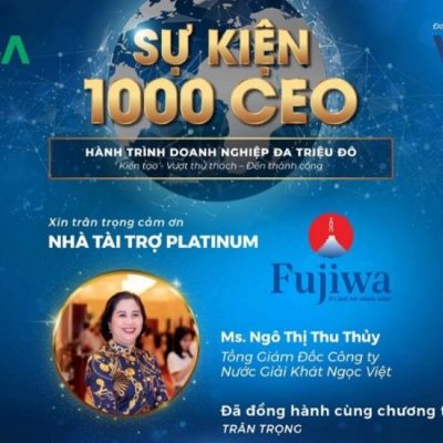 Fujiwa Nhà Tài Trợ Platinum Sự Kiện Ceo1000